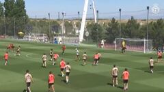 Lucas y Jovic vuelven a trabajar con el grupo antes del Getafe