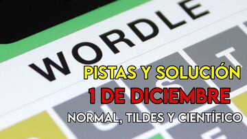 Wordle 1 de diciembre
