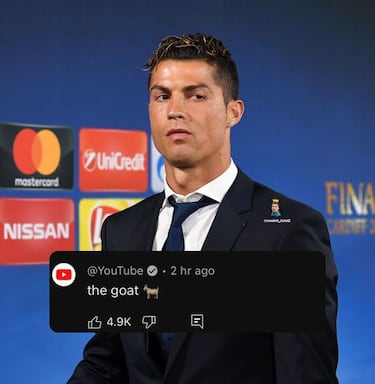 Cristiano rompe récords en YouTube y los memes no tardaron en salir 