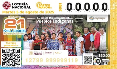 Resultados Sorteo Mayor 3981: números que cayeron y lista de premios | 5 de agosto del 2025