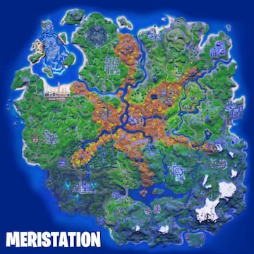 Así es el nuevo mapa de la Temporada 6 del Pase de Batalla de Fortnite Capítulo 2