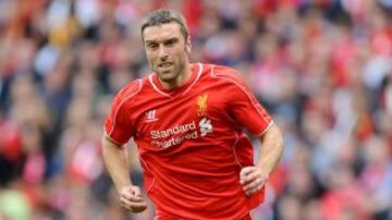 9. Rickie Lambert llegó por una cifra millonaria del Southampton al Liverpool pero no ha respondido al cartel.