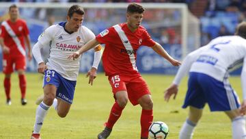 El Zaragoza cayó derrotado en la temporada 2017-18 por 0-1 frente a un Sevilla Atlético que era colista.