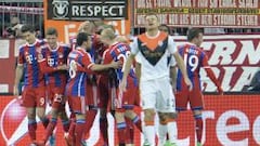 Bayern Munich humilla al Shakhtar para el paso a cuartos