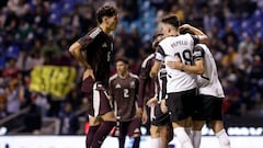 México empata con el Valencia CF en un partido amistoso