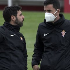 Gallego: "No son tres finales; primero hay que ganar a Las Palmas"