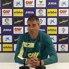 Garitano pide “seguir con la marcha que llevamos en Ipurua”