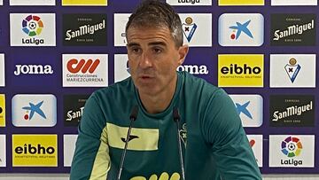 Garitano pide “seguir con la marcha que llevamos en Ipurua”