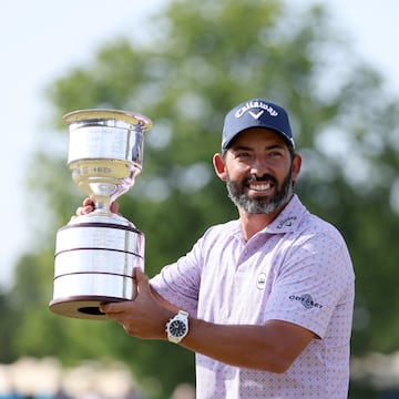 Pablo Larrazábal en el KLM Open