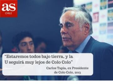 Las frases que marcaron el Superclásico en su historia. 