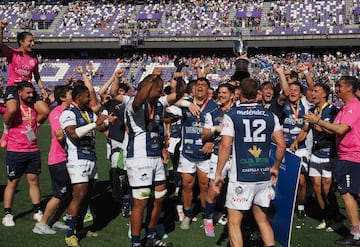 Vrac Quesos Entrepinares, campe¨®n de la Copa del Rey tras ganar, 3-27, a Inexo El Salvador.
