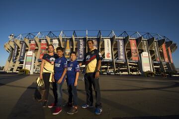 El color de la vuelta del Clásico Joven en el Azteca