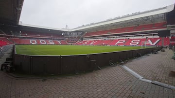 Vista general del Philips Stadion, donde disputa sus partidos el PSV Eindhoven.