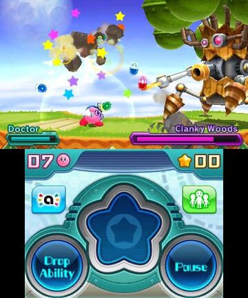 Captura de pantalla - Kirby: Planet Robobot (3DS)