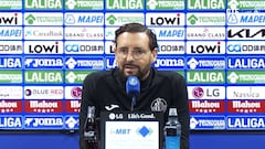 El recado de Bordalás a Flick en sala de prensa: va a calentar el Getafe-Barça