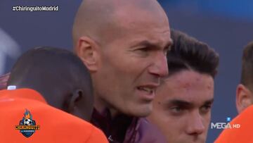 Sale a la luz la charla de Zidane en el césped de Stamford Bridge