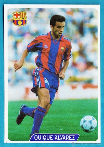 Se form en las categoras inferiores del FC Barcelona. Lleg a disputar un encuentro en la Primera Divisin con el Barcelona en la  temporada 1995-96.