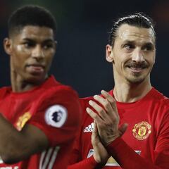 Rashford explica por qué Ibra fue clave en su evolución