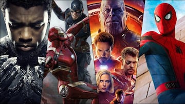 Más allá de Vengadores Endgame: las 10 películas más taquilleras de Marvel
