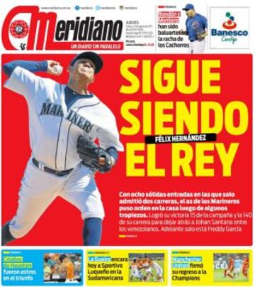 Portadas de la prensa deportiva