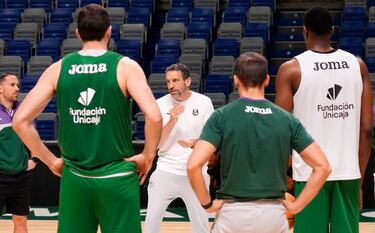El Unicaja calienta motores para Atenas en pleno subidn
