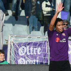 Luis Muriel anota doblete con Fiorentina en su vuelta a Serie A