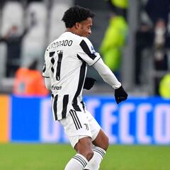 Gol olímpico de Cuadrado, el mejor de diciembre en Italia