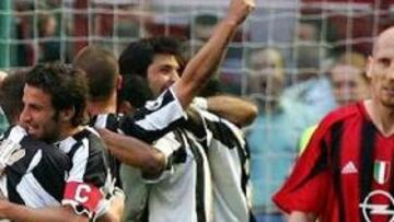 <B>DECISIVO.</B> El triunfo de la Juventus por 0-1 contra el Milan en San Siro resultó determinante para la suerte del campeonato.