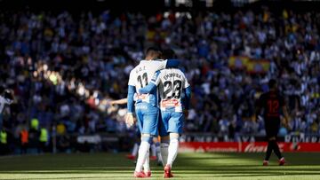 Ra&uacute;l de Tom&aacute;s y Embarba, con el Espanyol.
 