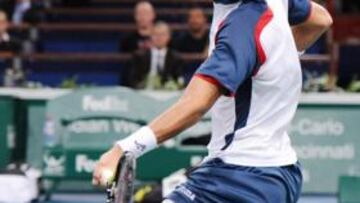 <b>EN RACHA. </b>Feliciano López pasó de ronda tras ganar ayer a Llodra.