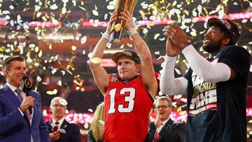 The Georgia Bulldogs won their second straight College Football National Championship with a 65-7 win over the TCU Horned Frogs on Monday night.