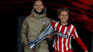 El Atlético dedica la Supercopa a Torrecilla: "Es la luz del equipo"