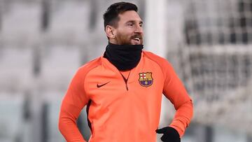 Messi and Valverde agreed the striker would be benched against Juventus