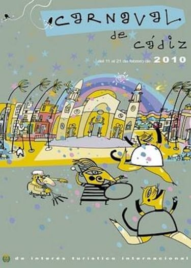 "La Catedral con Levante" evoca el característico viento gaditano a través de una paleta suave que dibuja un paisaje casi imperceptible. La obra de Medina Tamayo fue seleccionada entre las 76 propuestas.