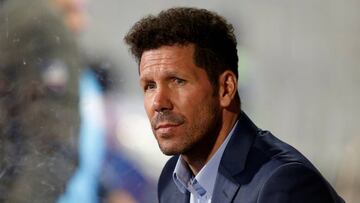 Simeone, entrenador del Atl&eacute;tico.