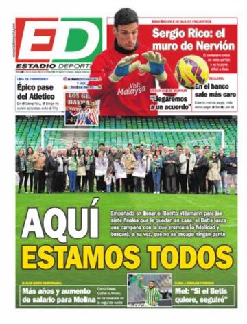 Portadas de la prensa deportiva