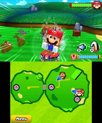 Captura de pantalla - Mario & Luigi: Paper Jam Bros. (3DS)