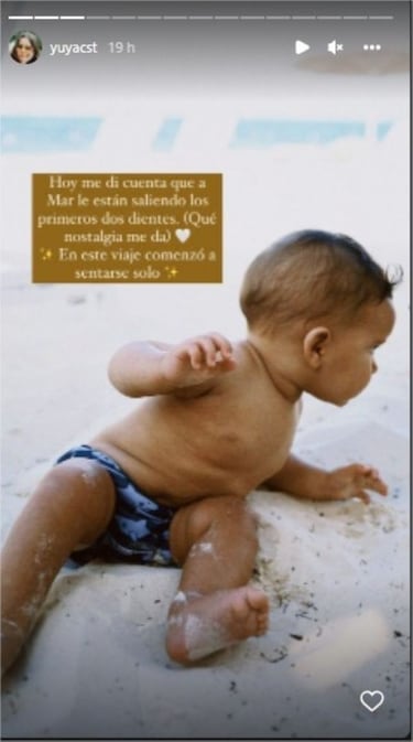 Yuya y Siddhartha celebran los 7 meses de su hijo Mar con un viaje familiar