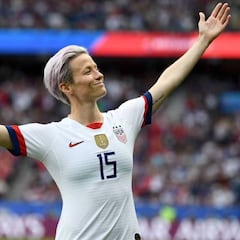 Rapinoe, la futbolista más influyente para France Football