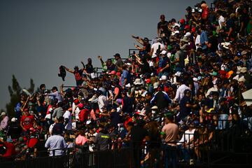 Seguidores en el circuito Hermanos Rodriguez
