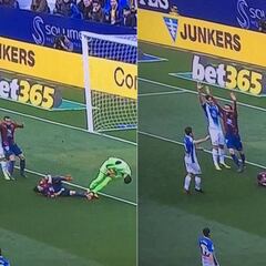 Diego López pasará la noche en el hospital por su traumatismo