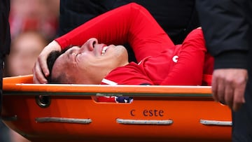 Palo para el United: Lisandro, roto