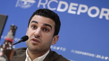 Carlos Rosende analizó el mercado de verano del Deportivo.