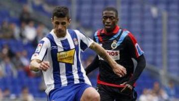 <b>REFERENTE. </b>Javi Márquez se ha convertido en el jefe del centro del campo blanquiazul.