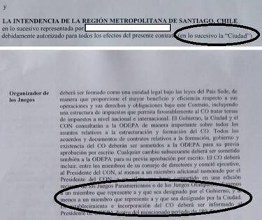 Mindep excluye a la Intendencia en la Corporación Santiago 2023