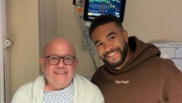 Reece James visita a aficionado que sufrió infarto durante partido