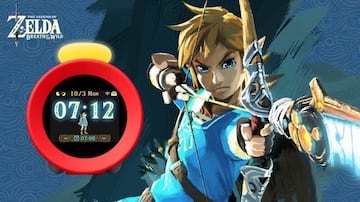 nintendo alarmo reloj despertador the legend of zelda breath of the wild