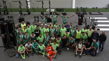 De reporteros a futbolistas: Un día en las entrañas de Nacional