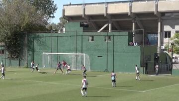 Londoño le da el empate a la reserva de River con este gol