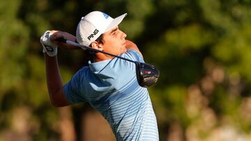 El chileno olvid&oacute; su mal estreno en el Charles Schwab Challenge y en la segunda ronda anot&oacute; una vuelta de 65 golpes (-5), para ilusionarse con pasar el corte.